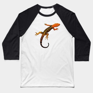 Drawing - Yellow-headed gecko Baseball T-Shirt